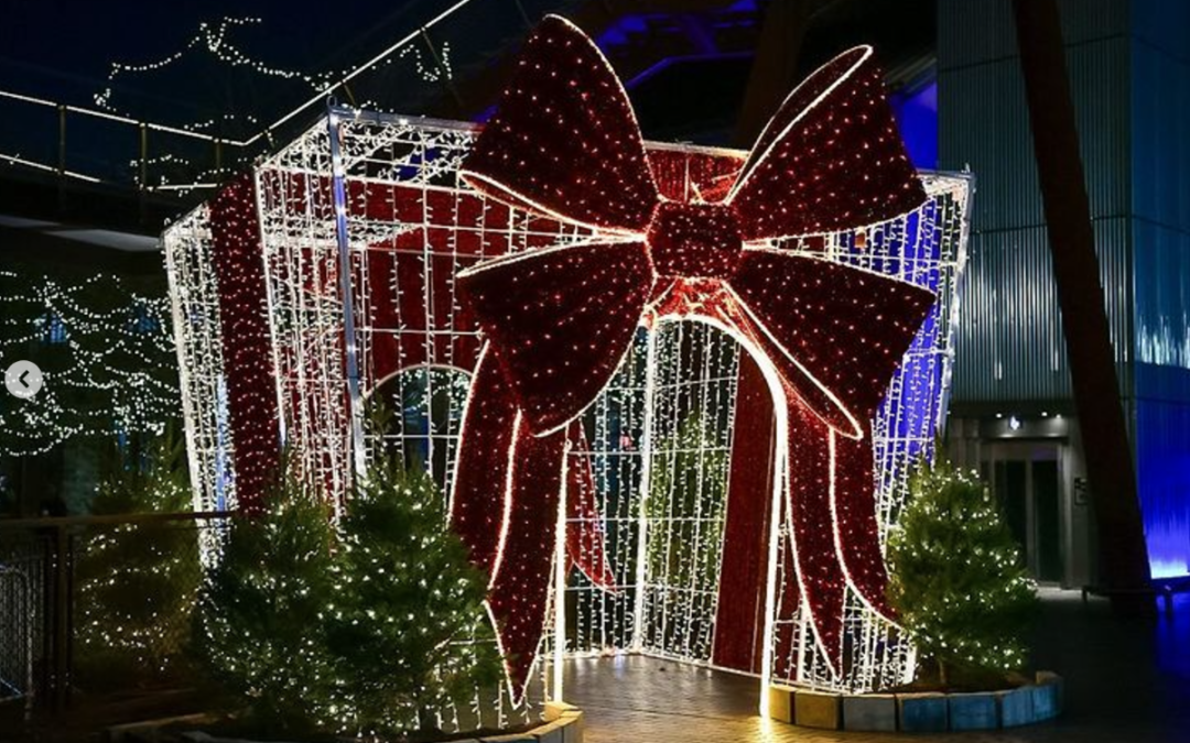 Mercado navideño cerca de Nueva York